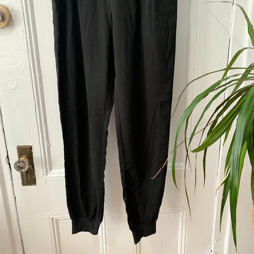 BLK Tapered Leg Jogger-style pants - M